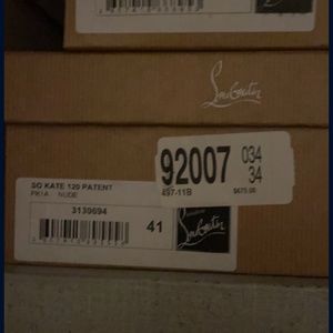 Red Bottoms So Kate Nude Pumps size 41